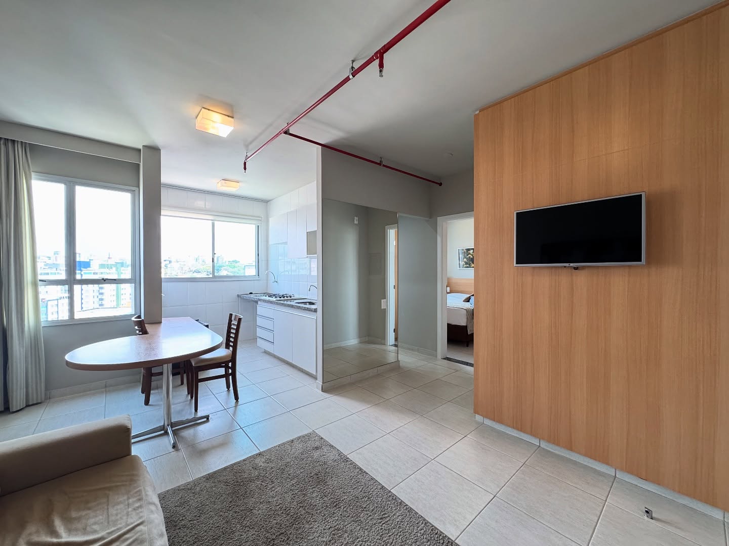 Flat Mobiliado — Bairro União